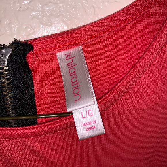 Orange & black & white Patterned short jumpsuit - Picture 7 of 8